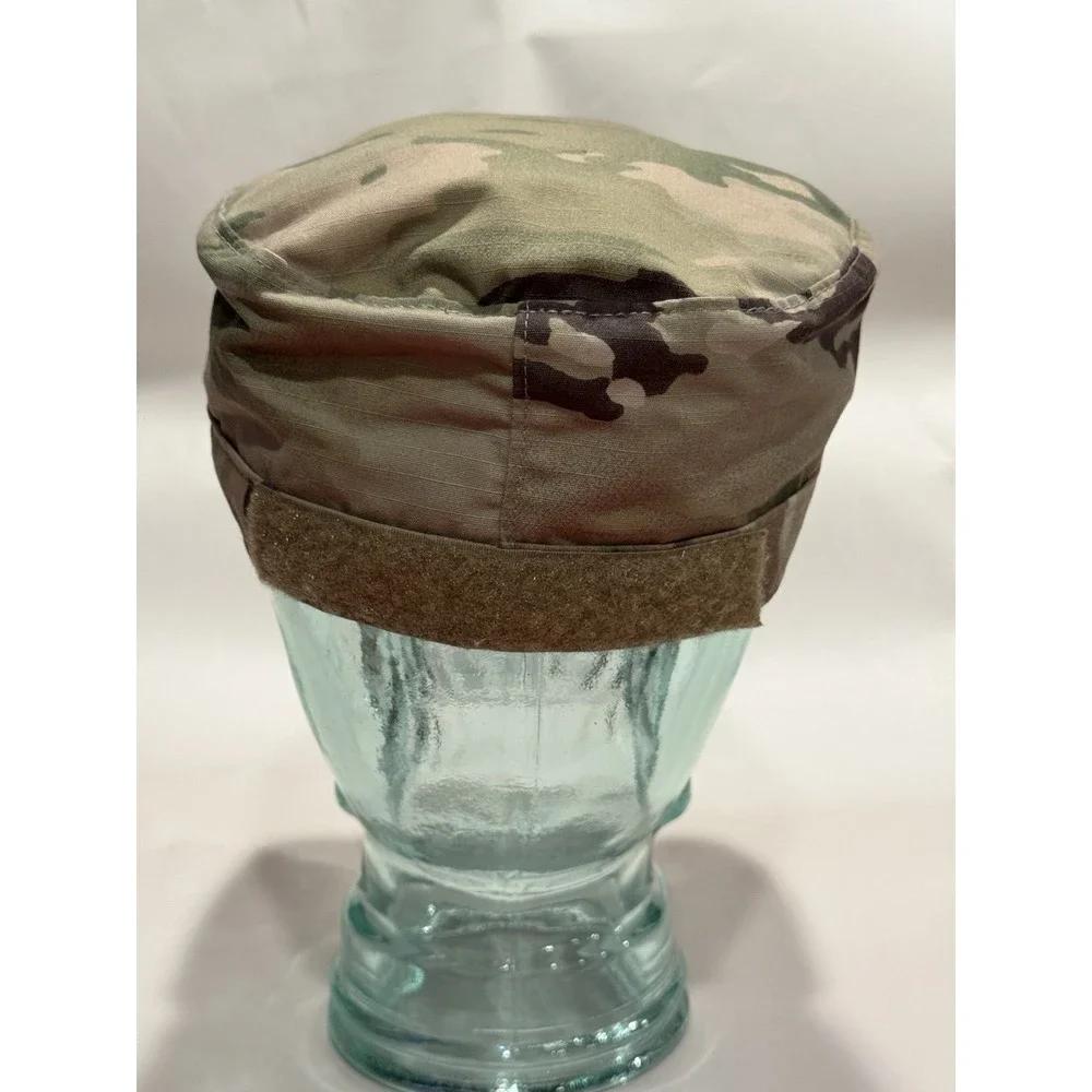 United States Army Hat Cap Camouflage 7 1/4 Fitted SPE1C1-18-D-1091 Bernard Cap
